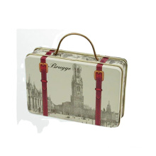 fashion promotion gift tin can/travel case shape decoration metal box